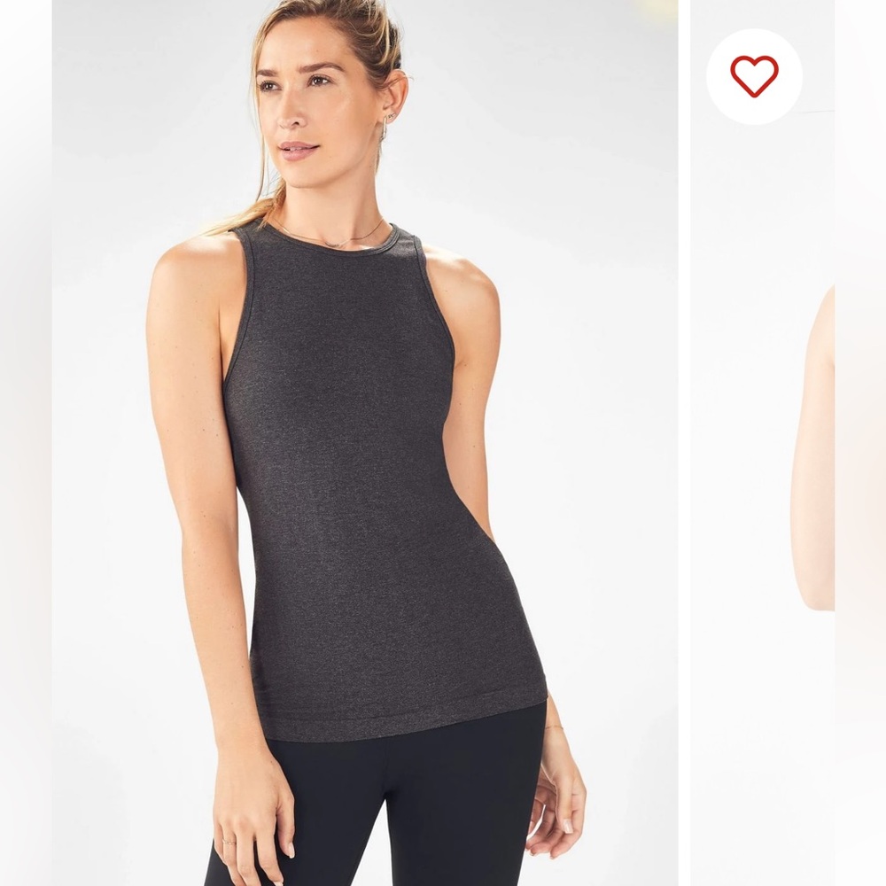 Fabletics Seamless Ruched Tank - Picture 2 of 5